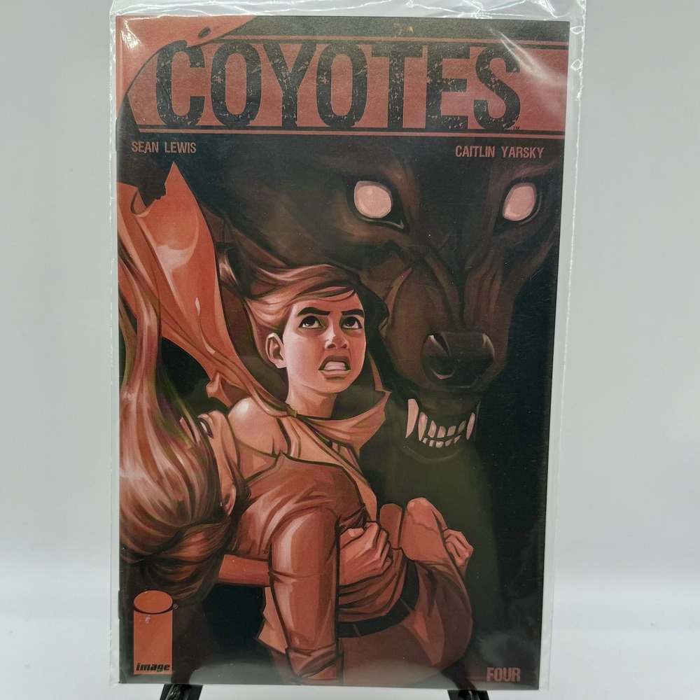 Coyotes #4 Image Comics 2018 Sean Lewis Caitlin Yarsky Bagged‎ And Boarded